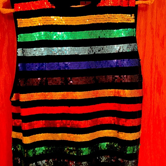 Alice & Olivia Sequined Tank Top - Picture 1 of 3